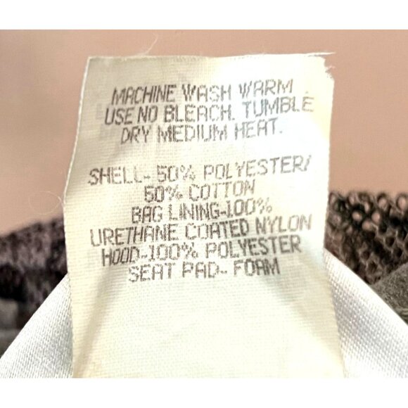 Vintage 10X Mens Medium NWTF Jacket Realtree Camo Hunting Insect Hood Seat Pad - Picture 3 of 13